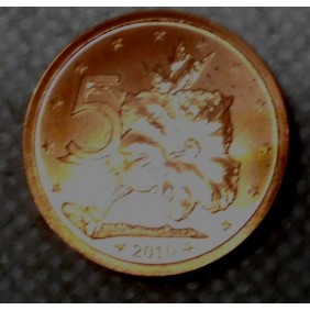 COOK ISLANDS 5 Cents 2010...