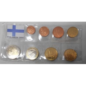 FINLAND Set Coins Euro 2009