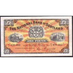 SCOTLAND 1 Pound 1959