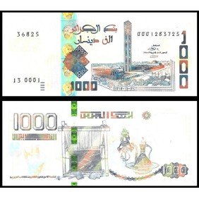 ALGERIA 1000 Dinars 2018...