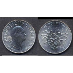 HAITI 50 Centimes 1981 FAO