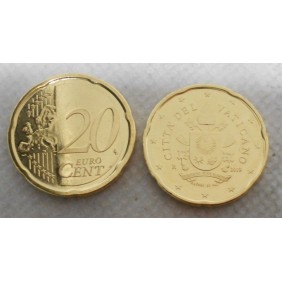 VATICANO 20 Euro Cent 2019