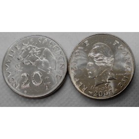 NEW CALEDONIA 20 Francs 2003