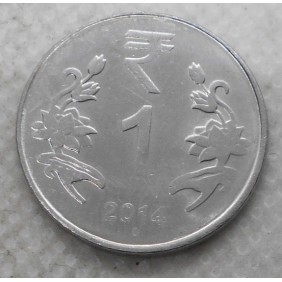 INDIA 1 Rupee 2014 N