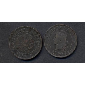 ARGENTINA 1 Centavo 1890