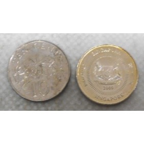 SINGAPORE 10 Cents 2009