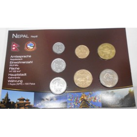 NEPAL Set Coins 1996/2006