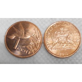 TRINIDAD & TOBAGO 1 Cent 2011