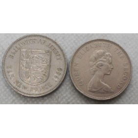 JERSEY 10 New Pence 1968