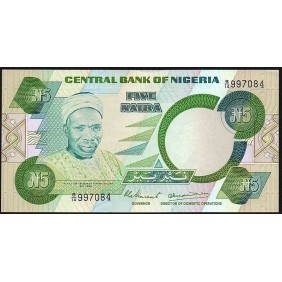 NIGERIA 5 Naira 1979