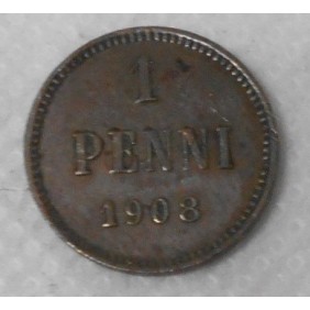 FINLAND 1 Penni 1908