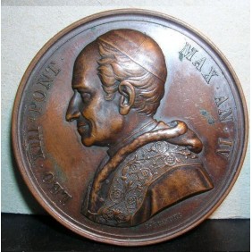 MEDAGLIA LEONE XIII ANNO IV BR