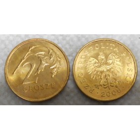 POLAND 2 Grosze 2006