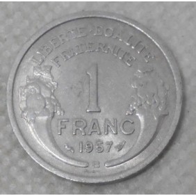 FRANCE 1 Franc 1957B
