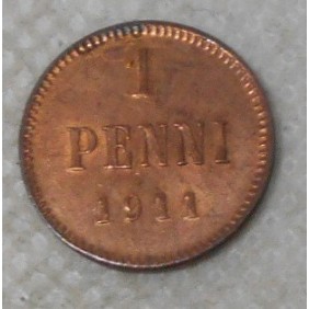 FINLAND 1 Penni 1911
