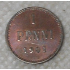 FINLAND 1 Penni 1901