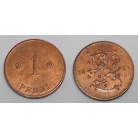 FINLAND 1 Penni 1921