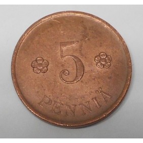FINLAND 5 Pennia 1929