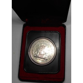CANADA 1 Dollar 1977 Silver...
