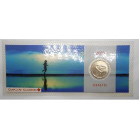 CANADA 25 Cents 2000 Health...