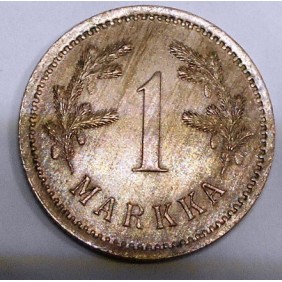 FINLAND 1 Markka 1921 H