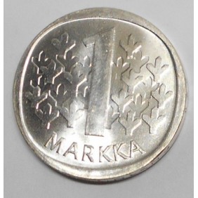 FINLAND 1 Markka 1967 AG