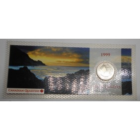 CANADA 25 Cents 1999 This...