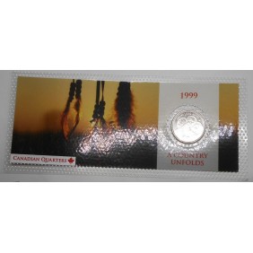 CANADA 25 Cents 1999 A...