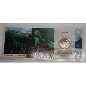 CANADA 25 Cents 1999 From...