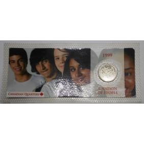 CANADA 25 Cents 1999 A...