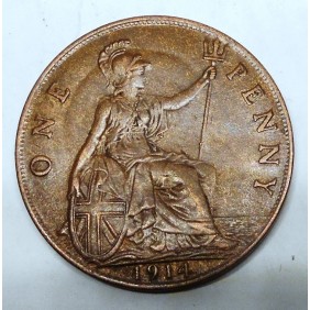 GREAT BRITAIN 1 Penny 1914