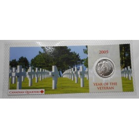 CANADA 25 Cents 2005 Year...