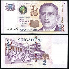 SINGAPORE 2 Dollars 2005