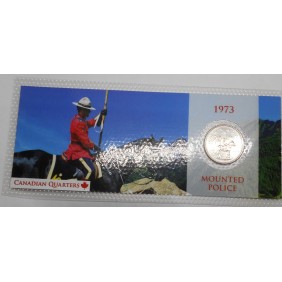 CANADA 25 Cents 1973...