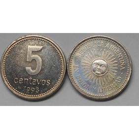 ARGENTINA 5 Centavos 1993