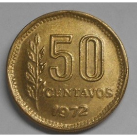 ARGENTINA 50 Centavos 1972