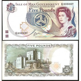 ISLE OF MAN 5 Pounds 1983