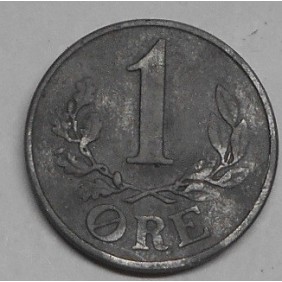 DENMARK 1 Ore 1945 rare