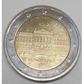 GERMANY 2 Euro 2019D Bundesrat