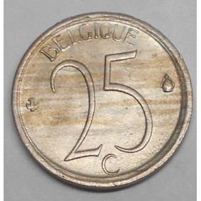 BELGIUM 25 Centimes 1969...