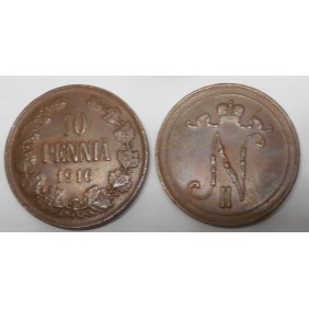 FINLAND 10 Pennia 1916