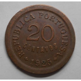 PORTUGAL 20 Centavos 1925