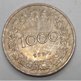 AUSTRIA 1000 Kronen 1924