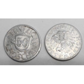 AUSTRIA 50 Groschen 1952