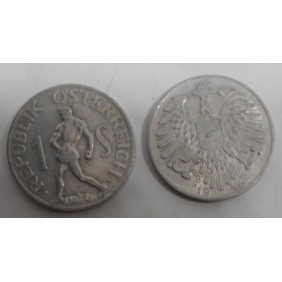 AUSTRIA 1 Schilling 1946