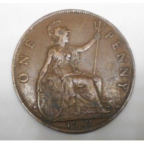 GREAT BRITAIN 1 Penny 1919