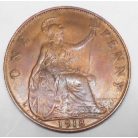 GREAT BRITAIN 1 Penny 1918