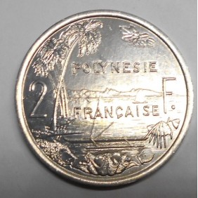 FRENCH POLYNESIA 2 Francs 2004