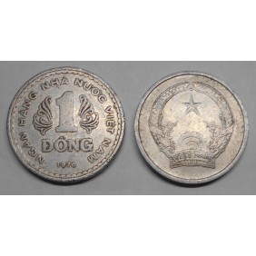 VIET NAM 1 Dong 1976 rare