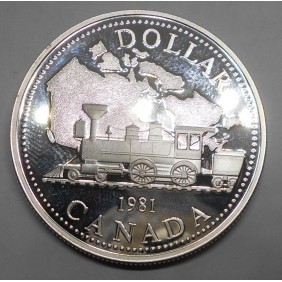 CANADA 1 Dollar 1981...